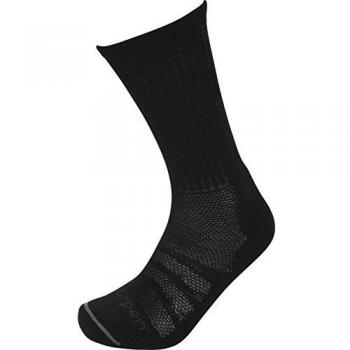 Lorpen TCCFN Coolmax Light Hiker Calcetines, A-1887 Total Black, S Unisex Adultos
