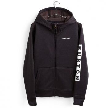 Burton Oak Sudadera con Cremallero negro infantil - L