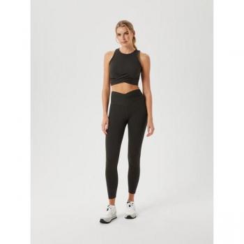 Björn Borg Studio Cross Tights - Green, XL, High-Performance Activewear