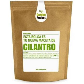 Garden Pocket - Kit de Cultivo de CILANTRO - Bolsa Maceta