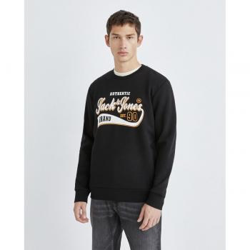 JACK&JONES 12248394 JJELOGO SWEAT CREW NECK 2 COL SS24 LN - Sudadera de hombre