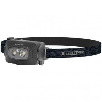 Linterna Frontal LED Recargable y Ajustable Ledlenser HF4R Core (Negro)