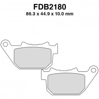 Pastilla de freno Ferodo sinterizada FDB2180ST