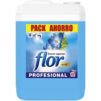 Suavizante Profesional Flor, Fragancia Azul Frescor Superior - 220 Dosis