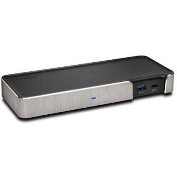 Kensington K38300EU - Replicador Universal de Puertos Doble 4K Thunderbolt 3
