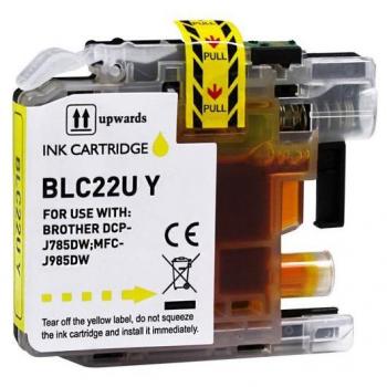 Cartucho de Tinta Amarillo LC22U Brother - Reemplaza LC22UYBP