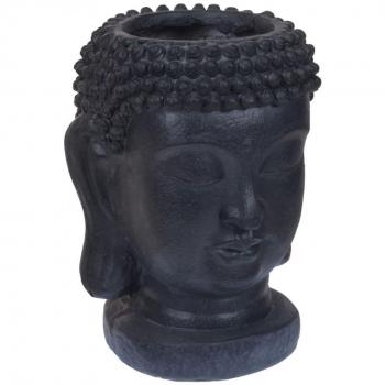 Buda con maceta gris antracita ProGarden 25x26x35 cm