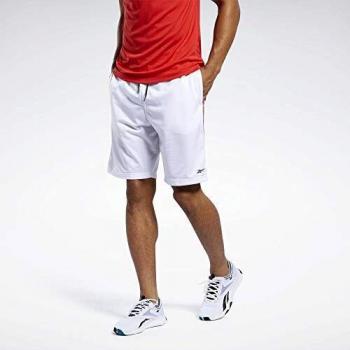 Reebok Wor Tricot Short Pantalón Corto, Hombre, Blanco, S