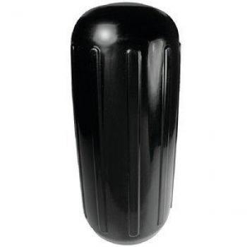 Seachoice 50-79141 Centre Hole defensa Listada, Color Negro, 15 Cm x 38 Cm