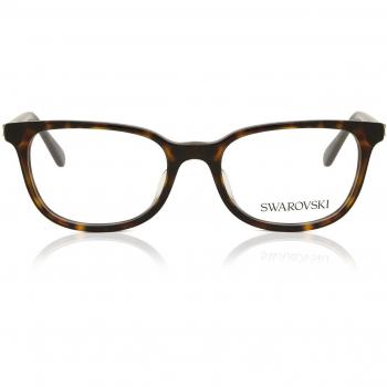 Swarovski SK2003F Asian Fit 1002 Women’s Eyeglasses Tortoiseshell Size 52 (Frame Only) - Blue Light Block Available