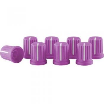 Reloop Purple Knob Cap Set