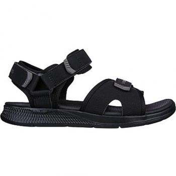 SKECHERS Go Consistent Sandal - Hombre Negro Sintético/T