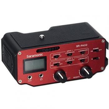 Adaptador de Sonido Multi-Interfaz Saramonic SR-PAX2 Universal
