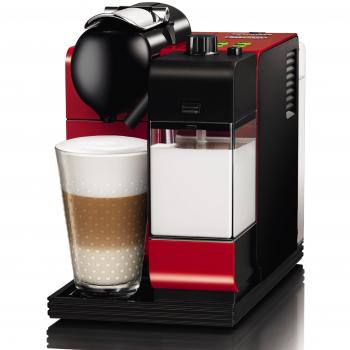 Nespresso Lattissima + Passion Red EN520R DeLonghi  - Cafetera monodosis