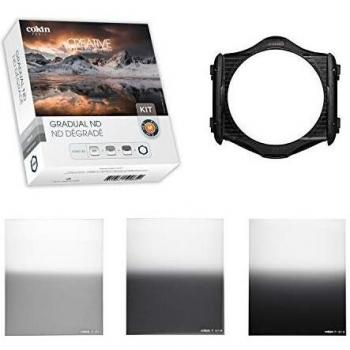 Cokin WP-H3H0-25 P Series Gradual ND Filter Kit with Holder, grey