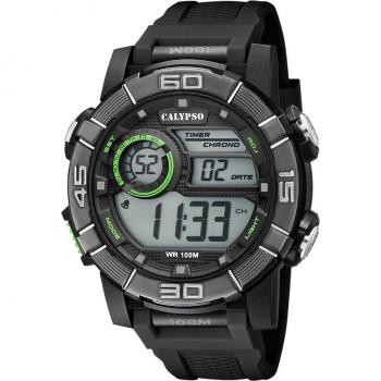Reloj Calypso K5818/4 para Hombre de Caucho Negro Ø 35 mm X-trem