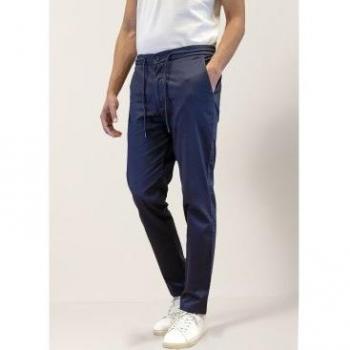 Bendorff Camisa de Manga Corta Multicolor para Hombre y Pantalón Traveller Marino en Tallaje en Pulgadas