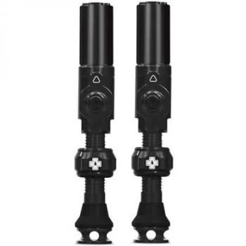 Muc-Off Precision Engineered Big Bore Hybrid Tubeless Valves - Medium 35mm with Airflow Technology for MTB/Road/Gravel Bikes