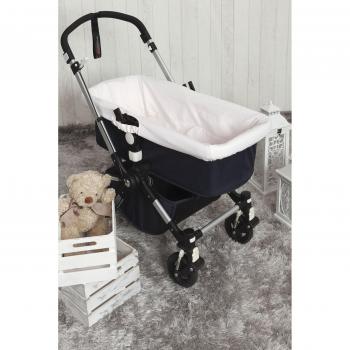 Babyline 31000005 - Cubre capazo de coche, color rosa bebé