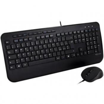 V7 Teclado Pro USB Ratón Combo Idioma Italiano QWERTY
