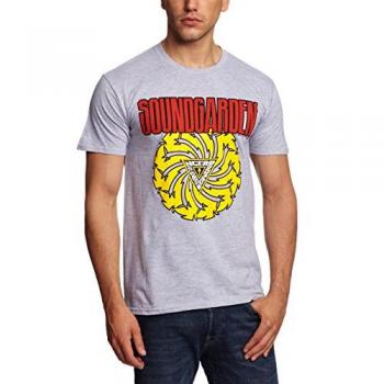 Soundgarden Badmotorfinger V.1 Grey XL T-Shirt - 100% Cotton Jersey