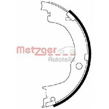 Zapata de freno de mano METZGER MG 230 para Chevrolet Captiva y Opel Antara