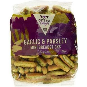 Cottage Delight Garlic & Parsley Mini Breadsticks 200g