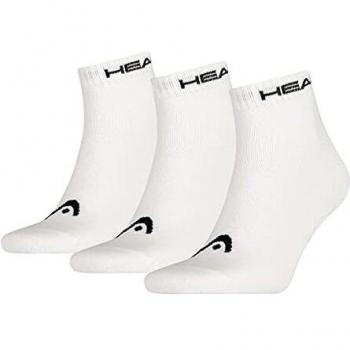 Head Quarter 3p Calcetines, Blanco, 35/38