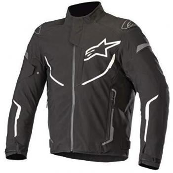 Alpinestars Chaqueta moto T-fuse Sport Shell Wp Jacket Black, Negro/Blanco, M