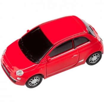 Autodrive - Memoria USB 2.0 de 8 GB, diseño Fiat 500, rojo