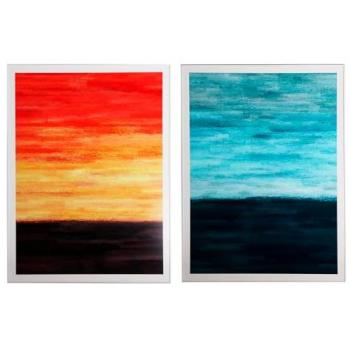 Cuadro de Lienzo Multicolor J/2 Halina 90x3x120cm