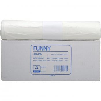 Funny - Bolsas de basura de polietileno de alta densidad