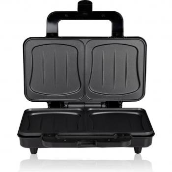 Sandwichera Alpina XL 900W con Placa Antiadherente y Protección Contra Sobrecalentamiento