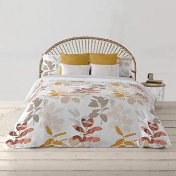 Funda Nórdica Paroa BELUM para Cama de 90 (155x220 cm) - Tejido: 100% algodón orgánico, 175 hilos, certificado OEKO-TEX, modelo extrasuave,