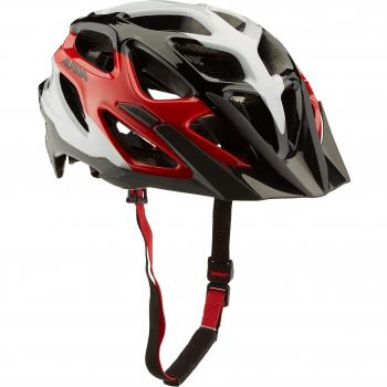 Alpina Mythos 3.0 Cilindro de casco, todo el año, unisex, color negro/blanco/rojo, tamaño 57-62