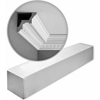 Orac Decor C211 Cornice Moulding Set - 9 Pieces, 18 Meters, White, Pre-Primed