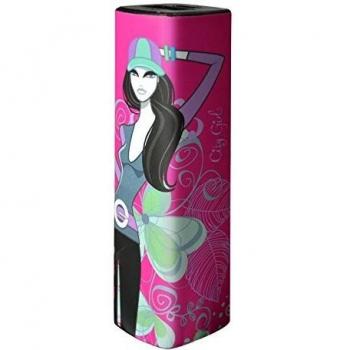 Ideus PBCI260012FU - Batería Externa con Micro USB de 2600 mAh, Color Rosa