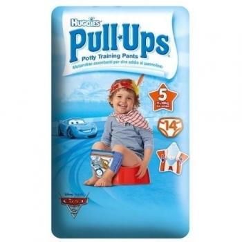 HuggiesÂ ® Pull- UPSA ® Boy Tamaño 5 11 - 18kg , 24 - £ 40 14 Pantalones Potty Training - 6 x 14s