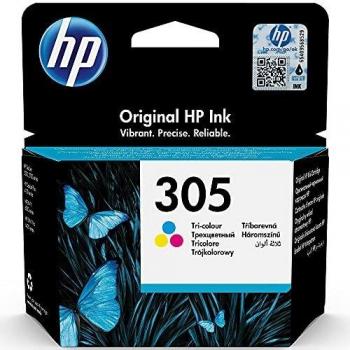 HP 305 Original Cian, Magenta, Amarillo 1 Pieza