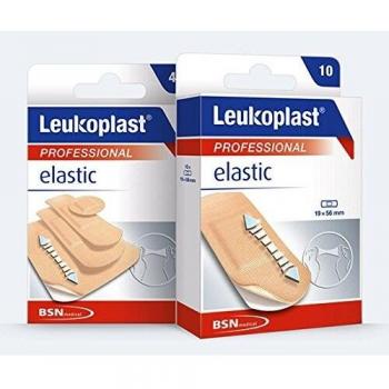 Leukoplast Professional Elastic Assorted Bandages - 40 Pieces in 4 Sizes