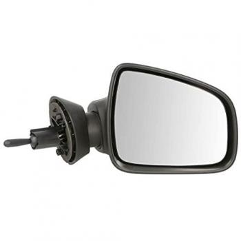 Espejo retrovisor Alkar 6138594 - Espejos exteriores, diseño aerodinámico, cristal de alta calidad, ajuste manual, compatible con varios modelos de vehículos