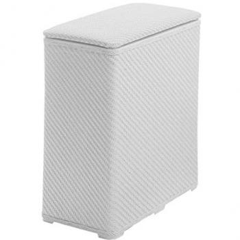 Cesto de Ropa Blanca para Baño Robinia 70L