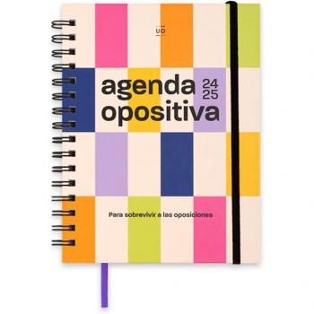 Agenda escolar UO Opositiva semana vista 2024-2025