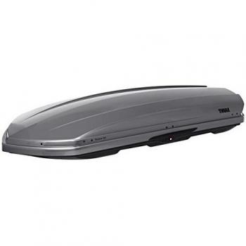 Thule 612801 Dynamic 800 - Portaequipajes rígido para baca, color gris brillante