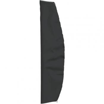 Cubierta para sombrilla de jardín Oxford 420D negra 265x50/70/40cm