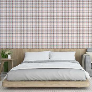 Papel pintado a cuadros Harmony 52x1000 cm