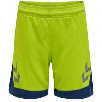 Hummel hmlLEAD Kids' Poly Shorts - Green, Unisex, Size 14