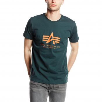 Alpha Industries Basic Short Sleeve T-Shirt Dark Petrol for Men