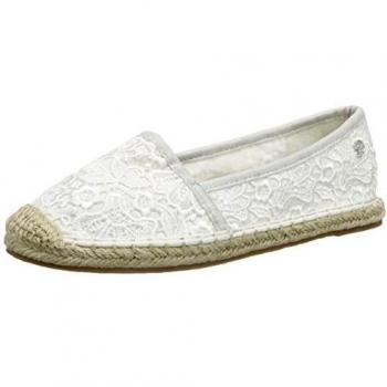 TOM TAILORTom Tailor Damenschuhe - Alpargata Mujer, color Blanco, talla 39
