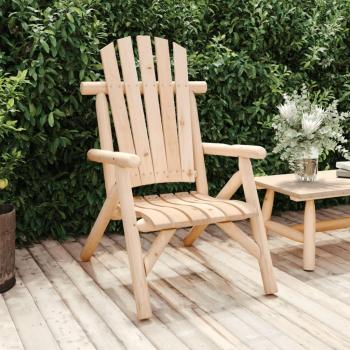 vidaXL Garden Chair 68x86x103 cm Solid Wood Spruce